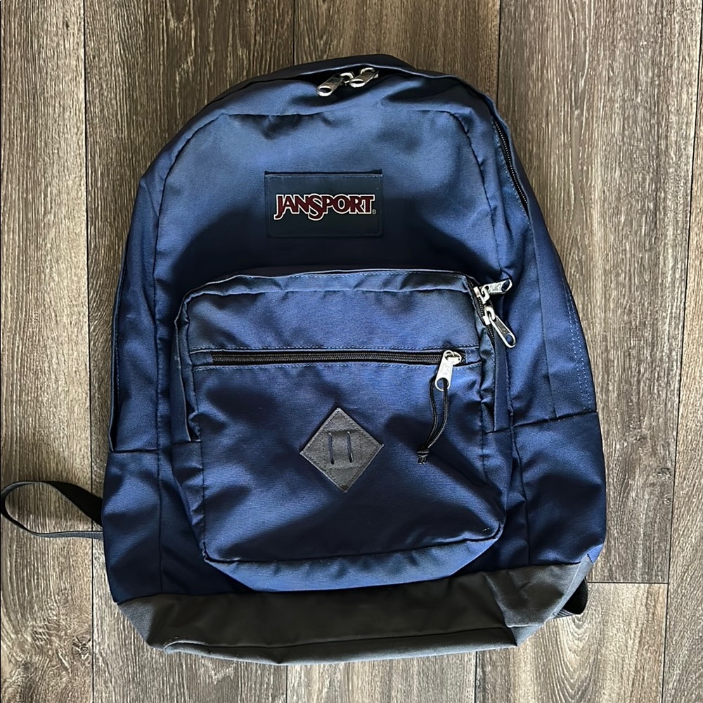 Jansport Classic Dark Blue Backpack
